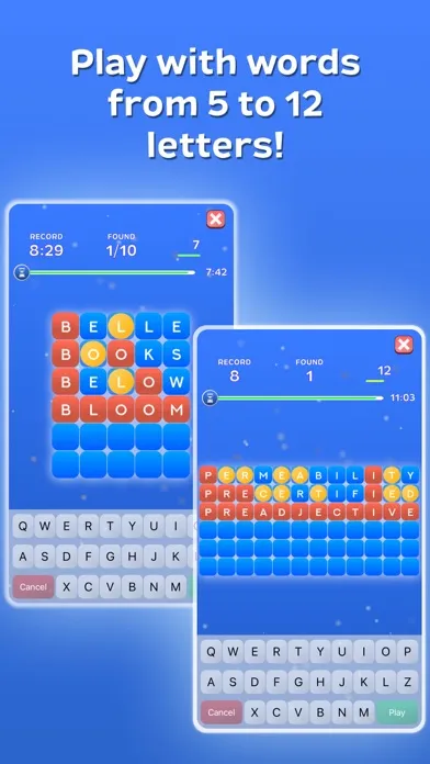 Capturas de tela do Play Motus - Fun Letter Game