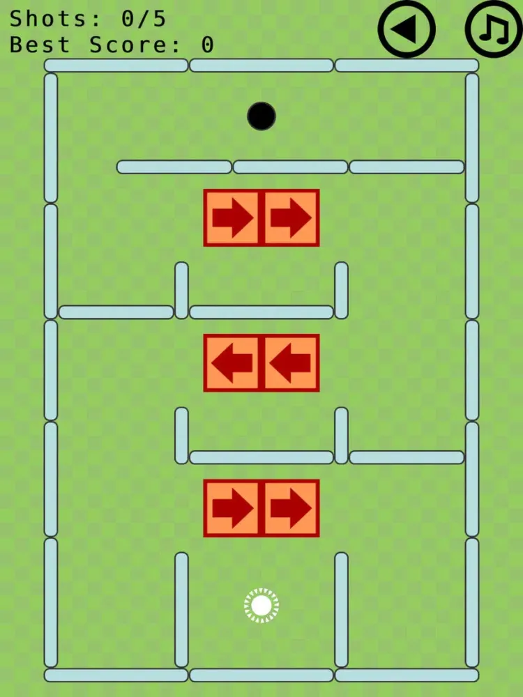 Ảnh chụp màn hình của Musical Golf iPad 