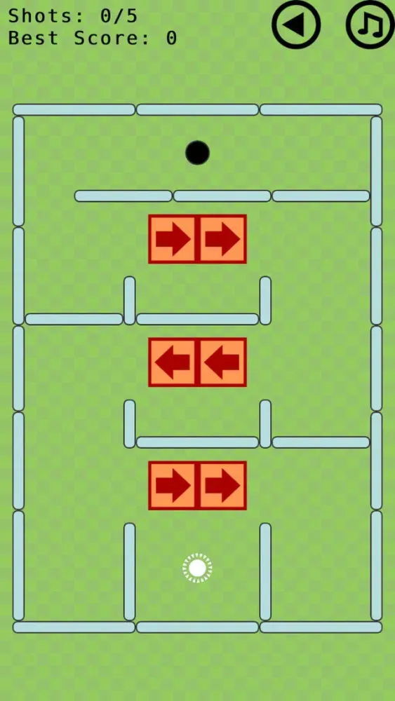Ảnh chụp màn hình của Musical Golf
