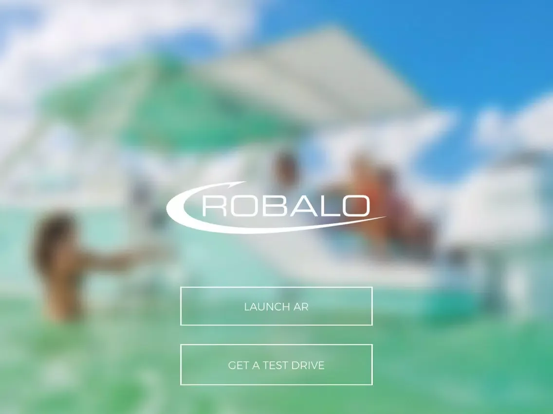 Capturas de tela do Robalo AR iPad 