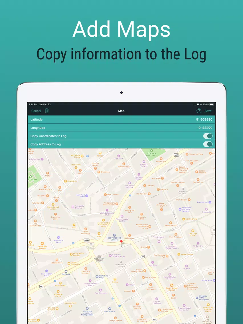 Logily iPad 應用截圖