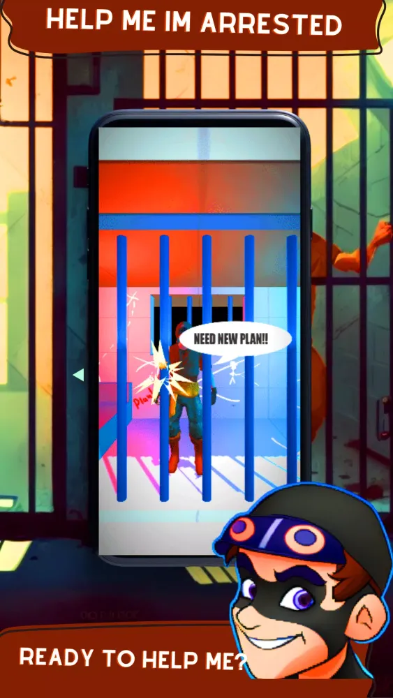 Capturas de tela do Bob theif robbery escape
