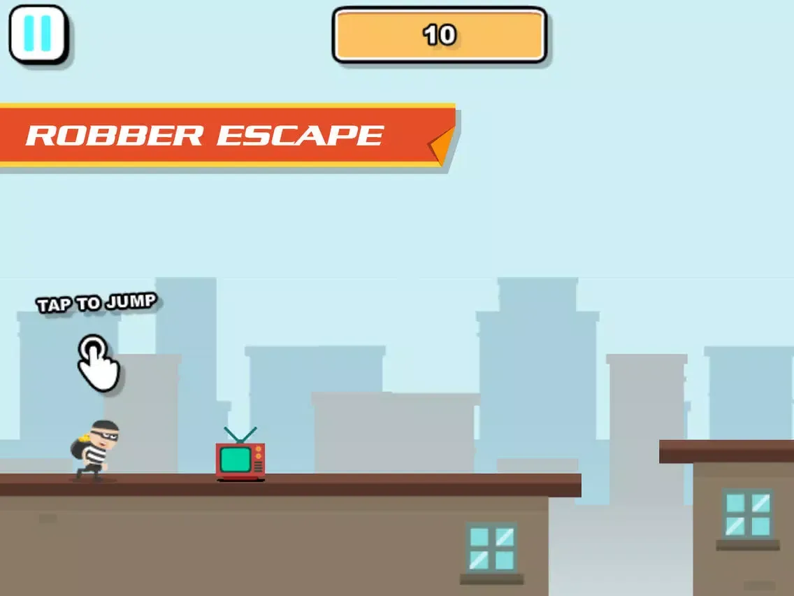 Скриншоты Robber Sky Escape iPad 