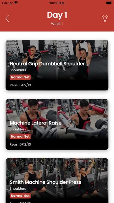 Robbie Frame Fitness سکرین شاٹس