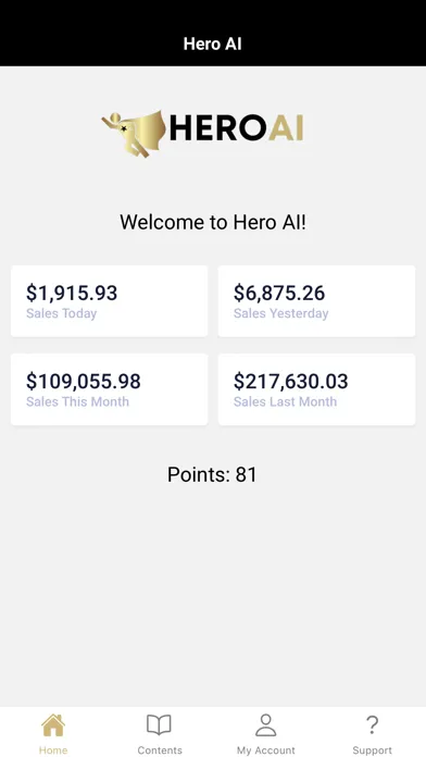Commission Hero AI スクリーンショット
