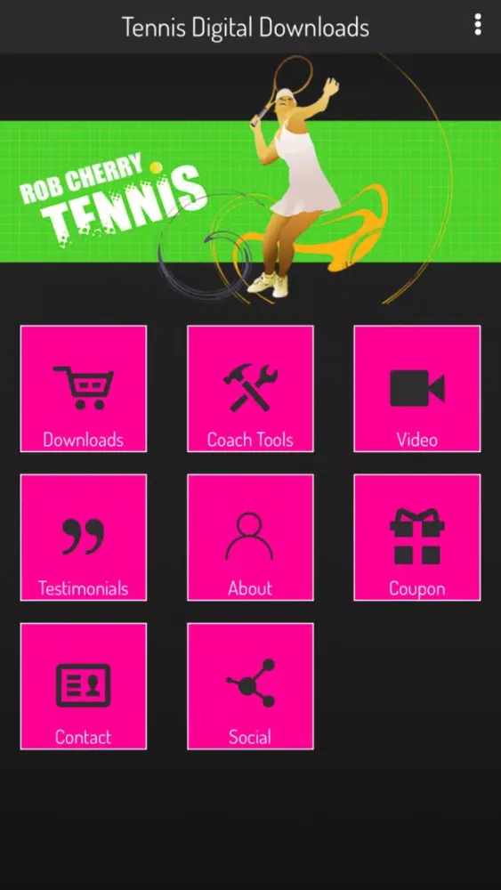 Tangkapan skrin Tennis Digital Downloads