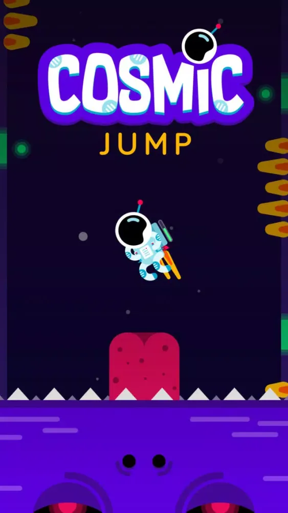 Captures d'écran de Cosmic Jumper