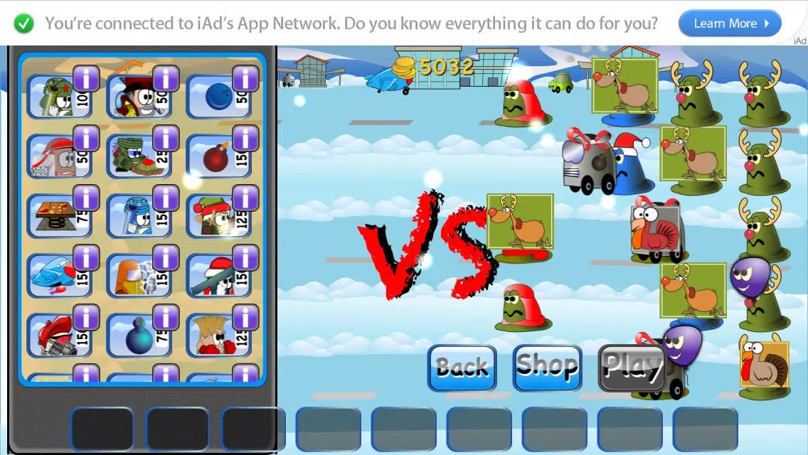 Скриншоты Tiny Defenders Vs Slimes Holiday