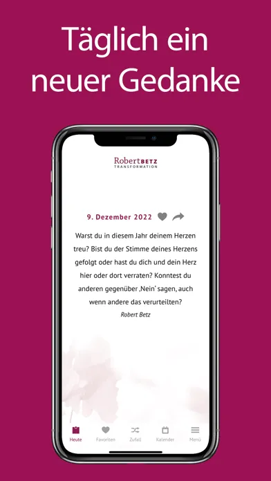 Gedanke zum Tag - Robert Betz Screenshots