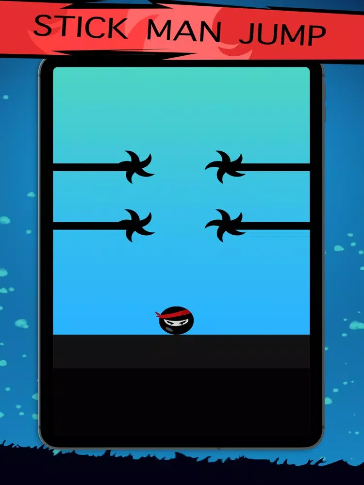 Скриншоты Ninja Stickman dash iPad 