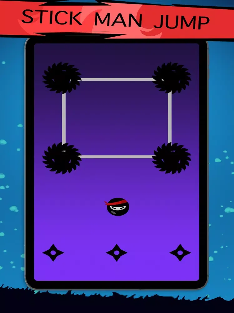 Скриншоты Ninja Stickman dash iPad 