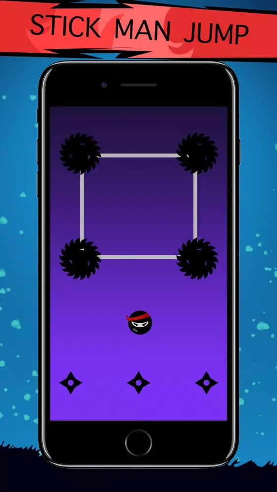 Скриншоты Ninja Stickman dash