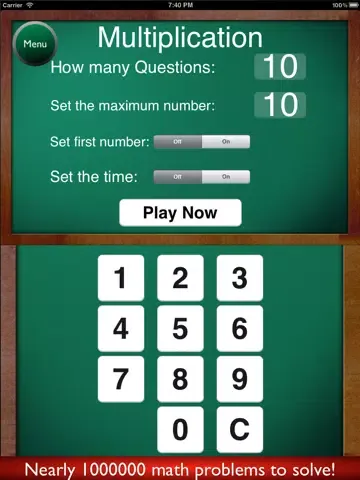 صور Math Flash Cards * iPad 