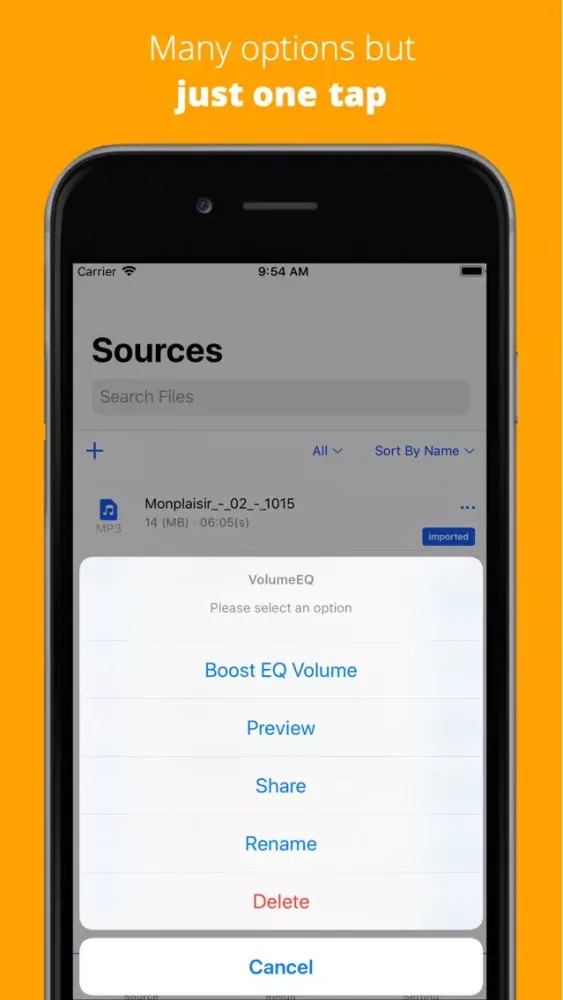 Screenshot di Volume EQ: Music Booster ๏
