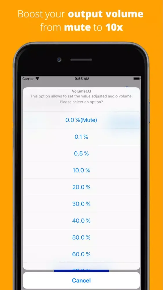 Screenshot di Volume EQ: Music Booster ๏
