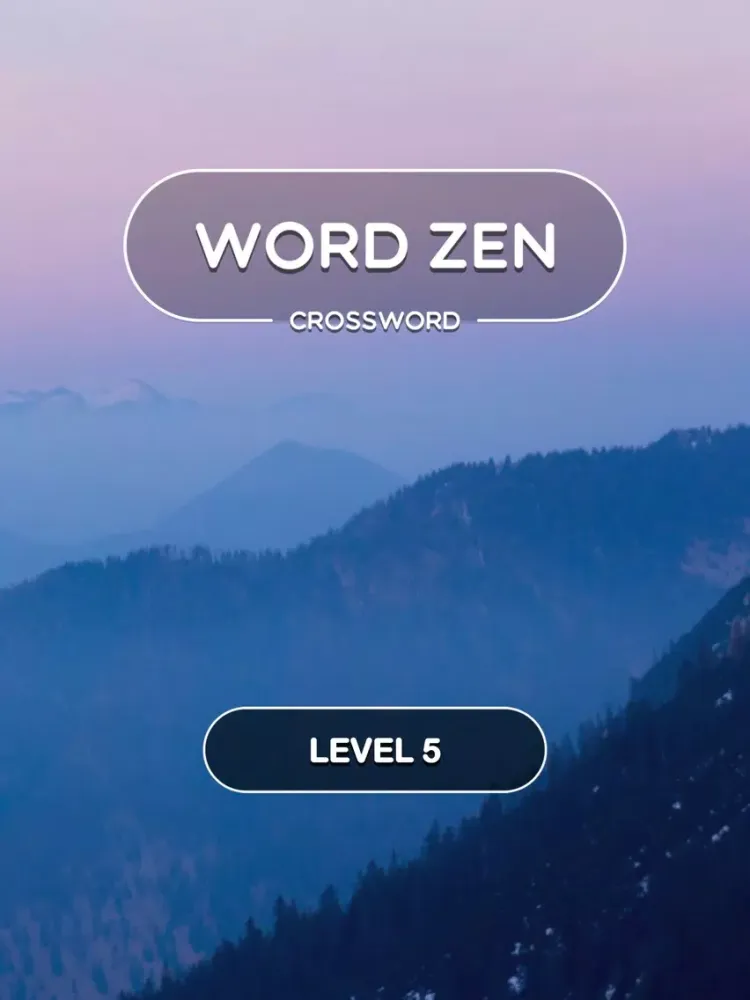 Word Zen - Crossword Game iPad  স্ক্রিনশট