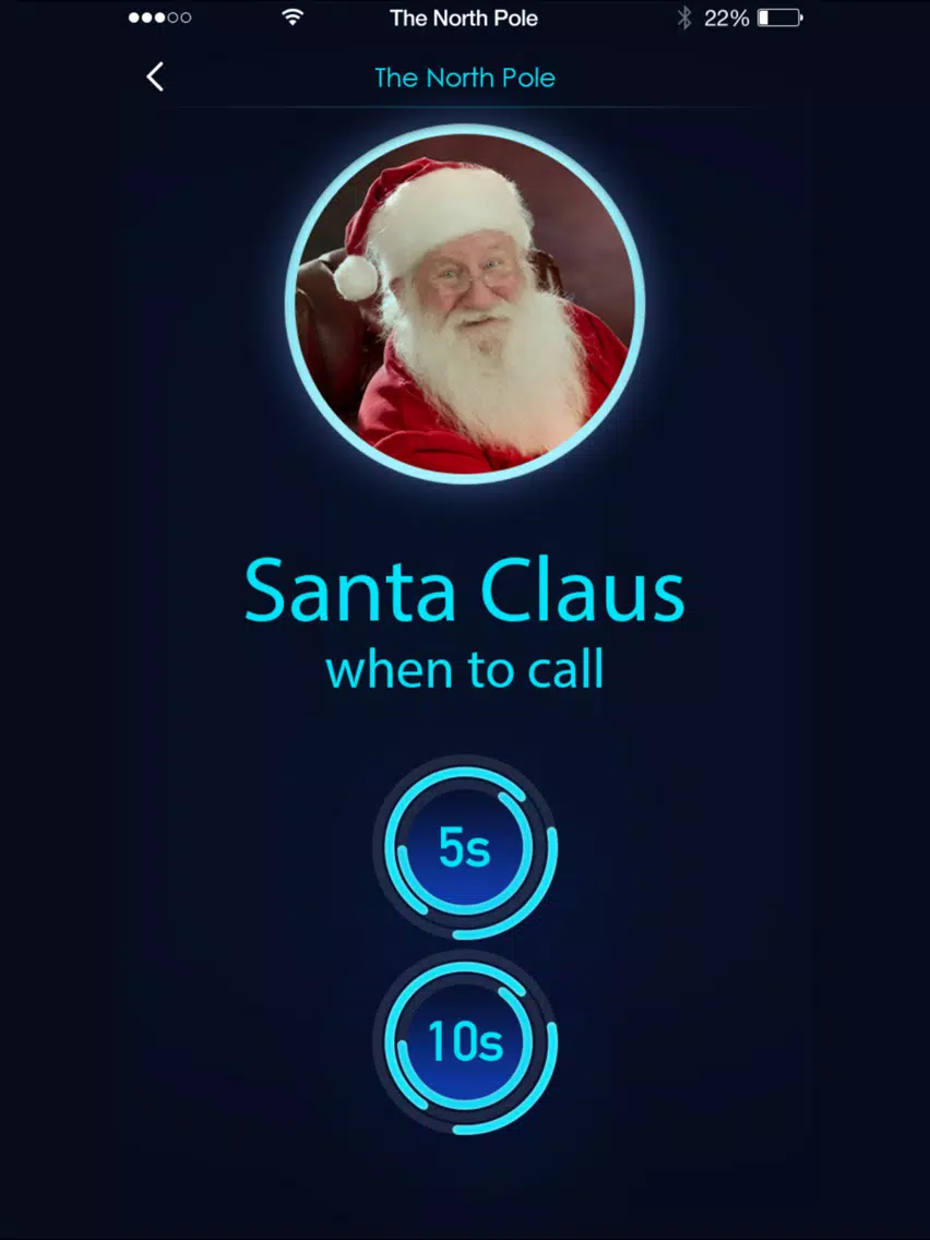Screenshot di Fake Call For Santa Claus iPad 