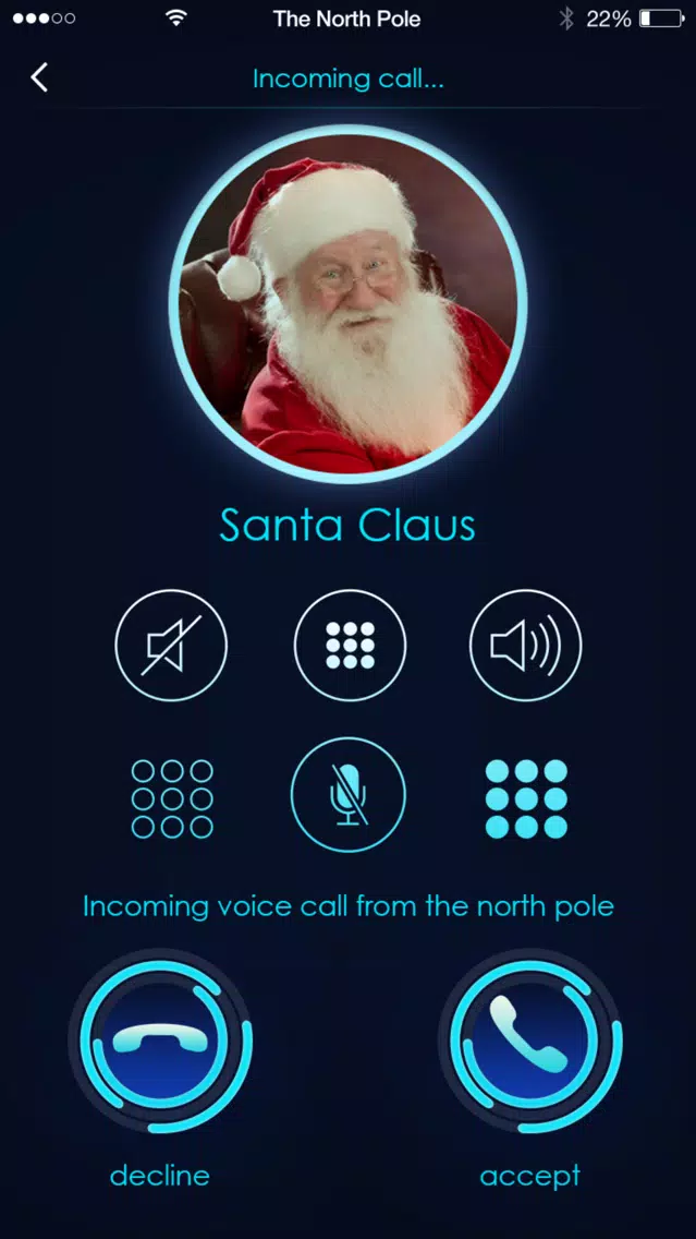 Screenshot di Fake Call For Santa Claus