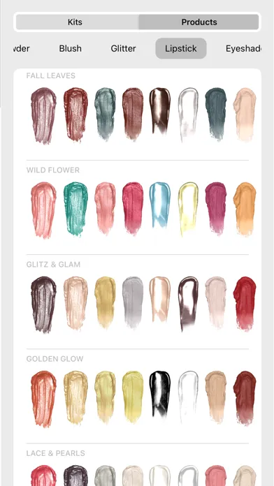 Tangkapan layar Prêt à Makeup