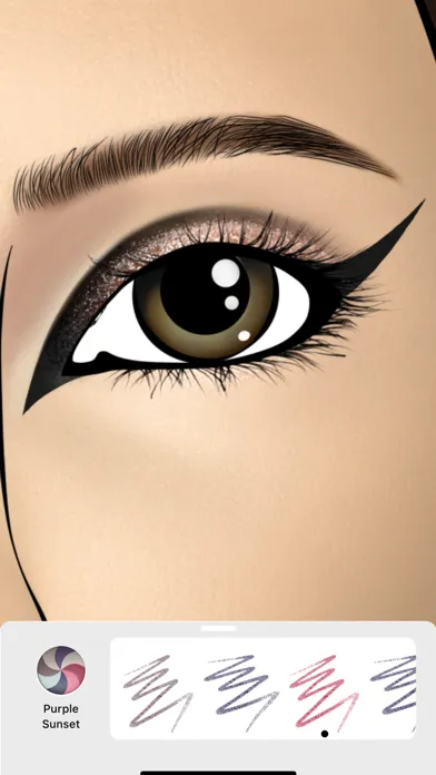 Tangkapan layar Prêt à Makeup