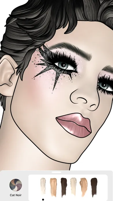 Tangkapan layar Prêt à Makeup