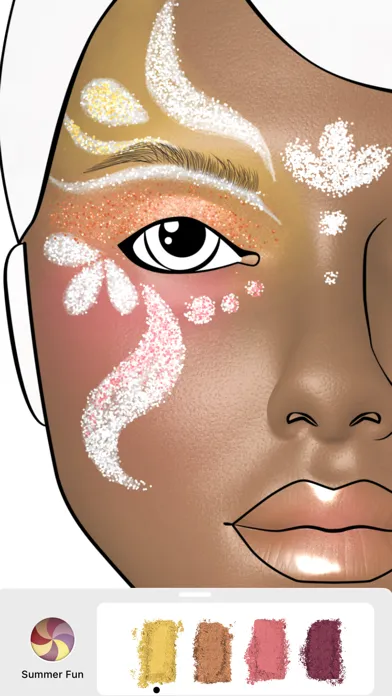 Tangkapan layar Prêt à Makeup