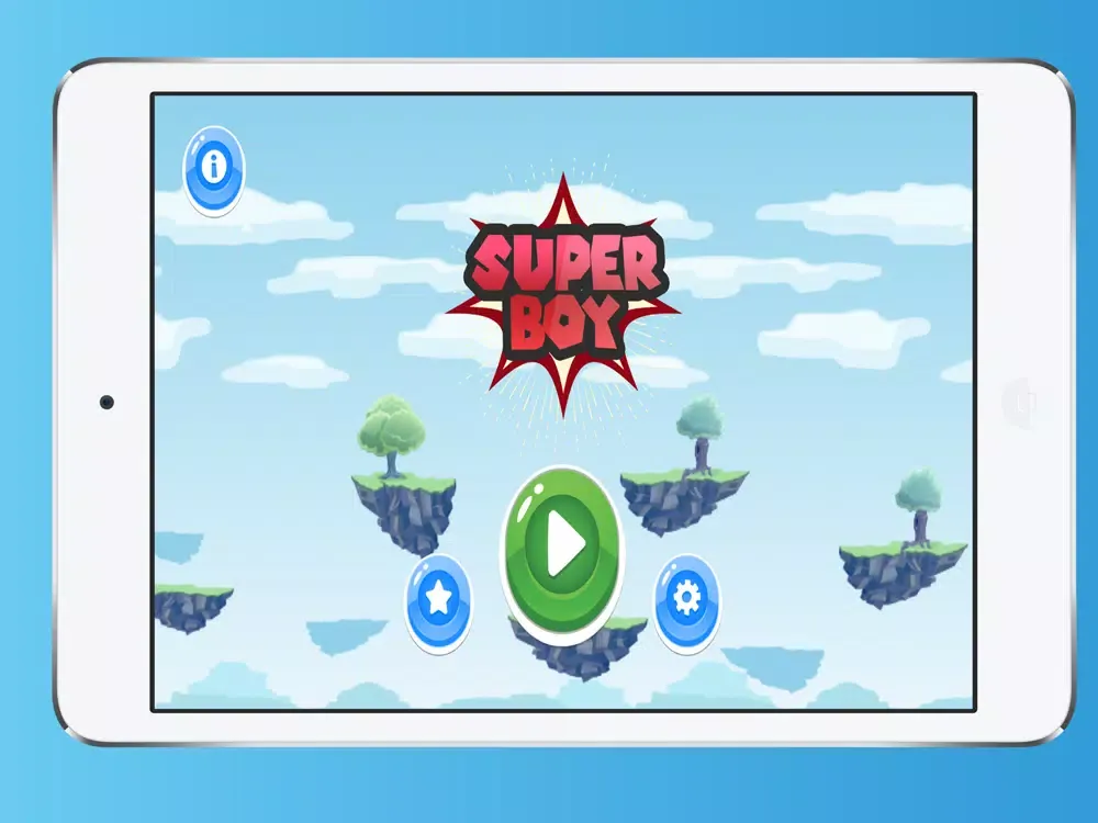 Super boy - Super World Run iPad  سکرین شاٹس