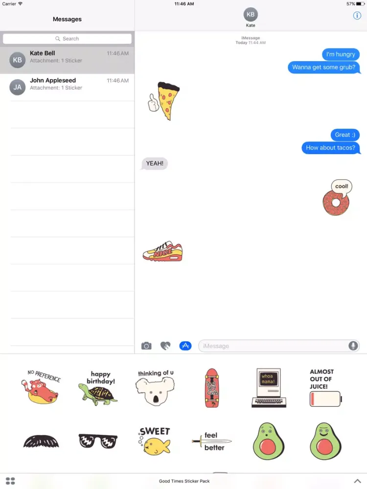 Good Times Sticker Pack iPad  Ekran Görüntüleri
