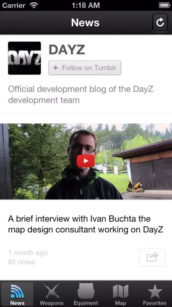 Tangkapan layar Strategy Guide for DayZ