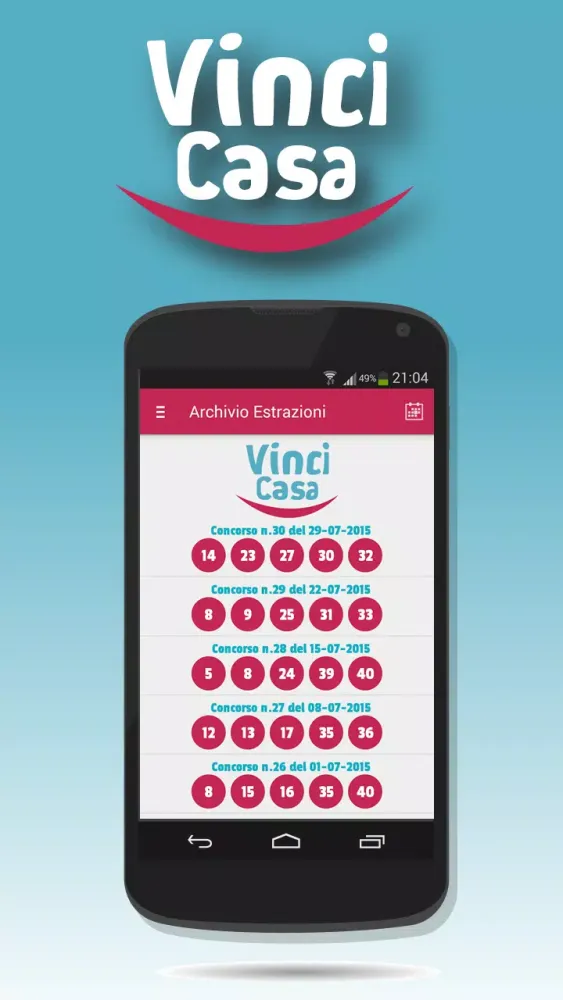Estrazioni di VinciCasa Screenshots