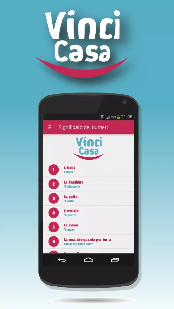 Estrazioni di VinciCasa Screenshots