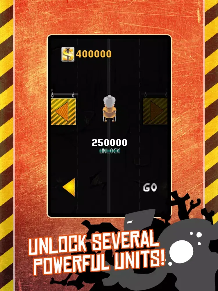 A Crazy Grandma Vs. Evil Robots Run - Save Harlem From Killer Robots iPad  سکرین شاٹس