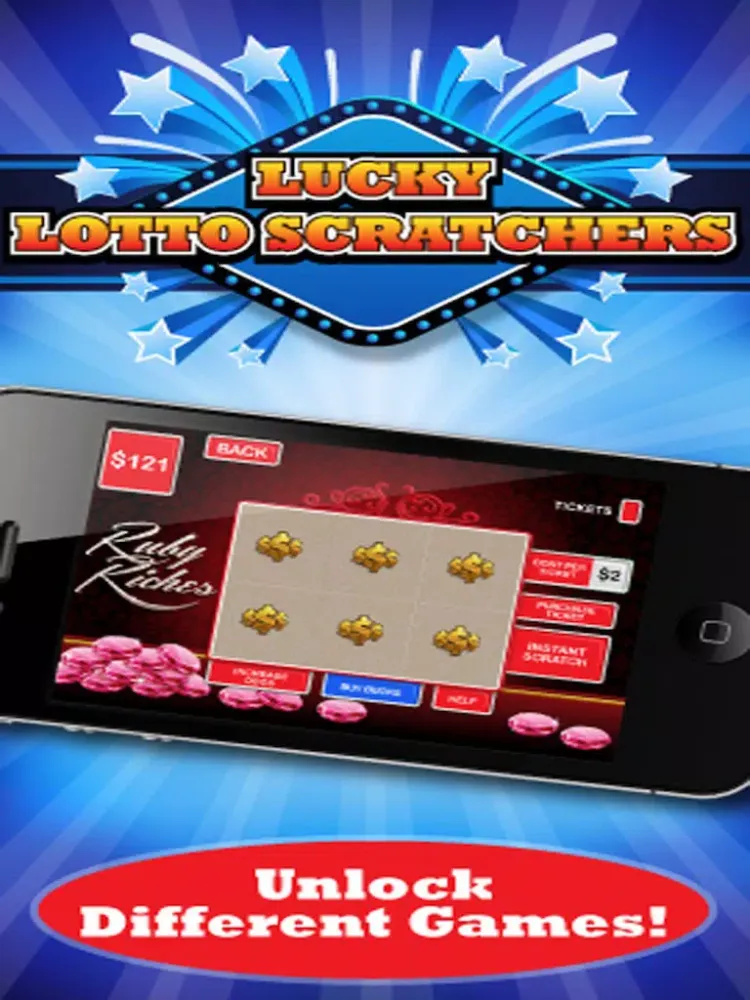 Скриншоты Lucky Lottery Scratchers - Free Lotto Ticket Game iPad 