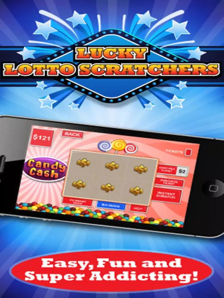 Скриншоты Lucky Lottery Scratchers - Free Lotto Ticket Game iPad 