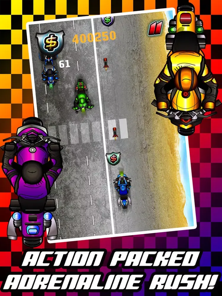 Malibu Moto Race - High Speed Bike Chase Free iPad  स्क्रीनशॉट