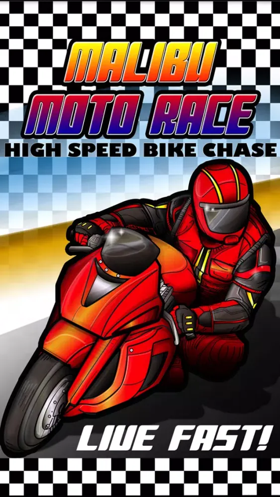 Malibu Moto Race - High Speed Bike Chase Free स्क्रीनशॉट