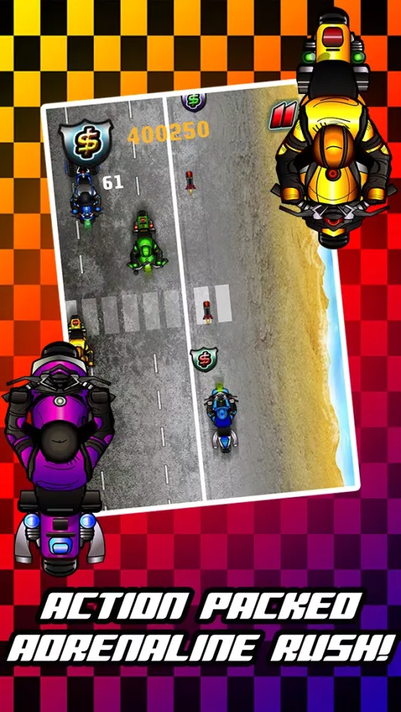Malibu Moto Race - High Speed Bike Chase Free स्क्रीनशॉट