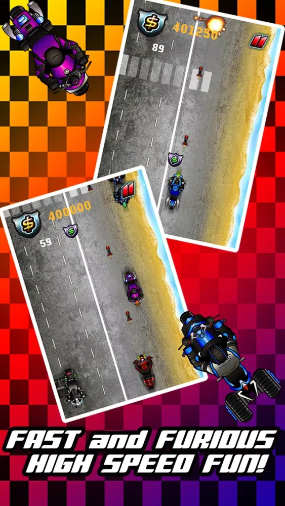 Malibu Moto Race - High Speed Bike Chase Free स्क्रीनशॉट