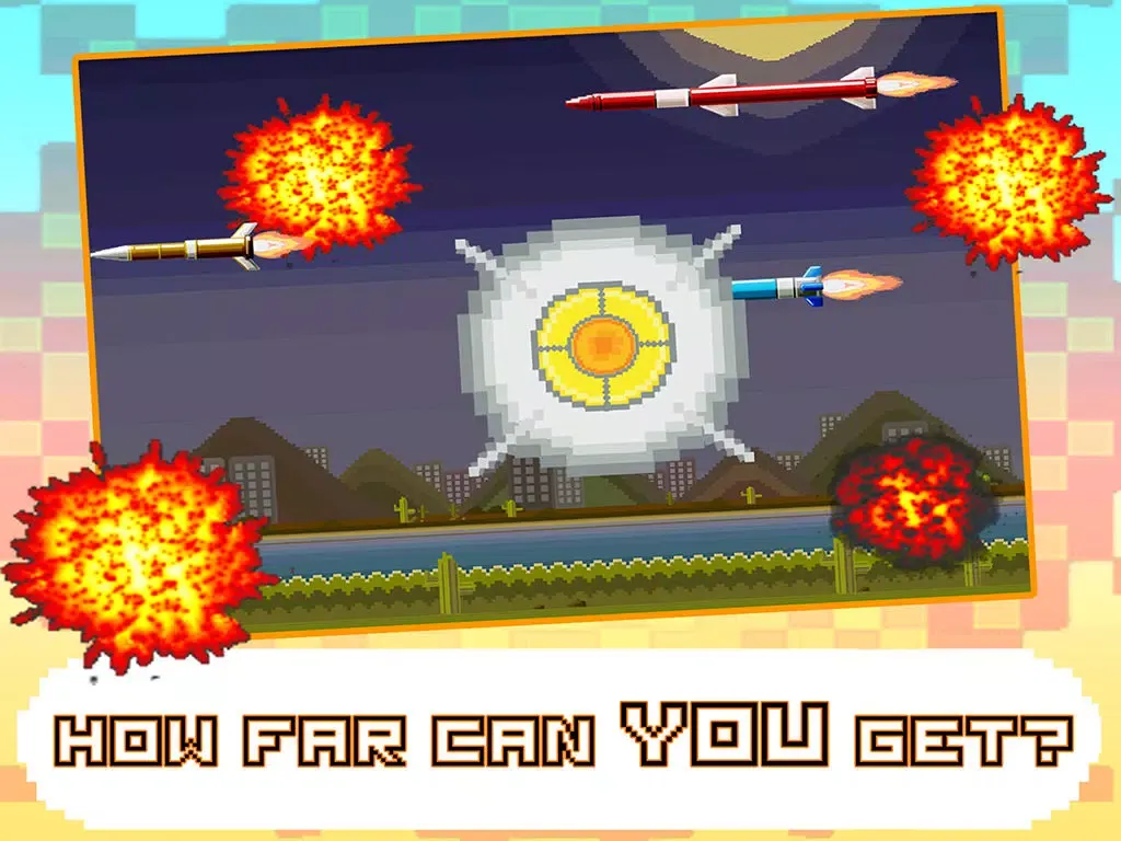 Tap Tap Boom - Endless Missile Defense Game iPad  स्क्रीनशॉट