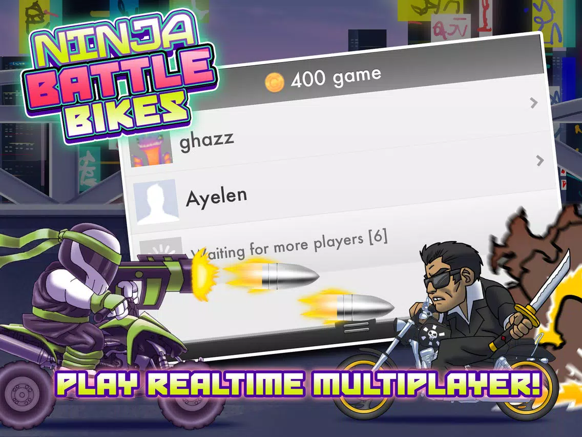 Ninja Battle Bikes - Epic Warrior Showdown Free Racer Game iPad  Ekran Görüntüleri