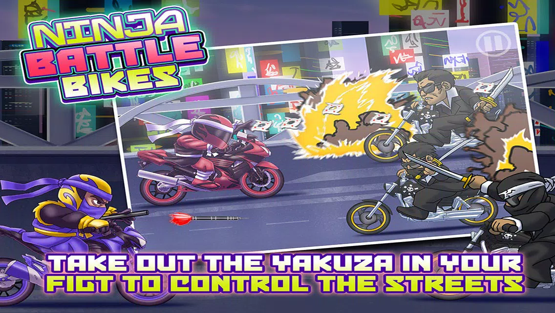 Ninja Battle Bikes - Epic Warrior Showdown Free Racer Game Ekran Görüntüleri