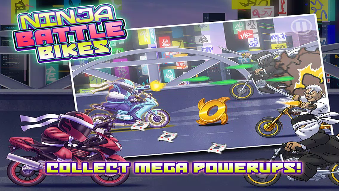 Ninja Battle Bikes - Epic Warrior Showdown Free Racer Game Ekran Görüntüleri