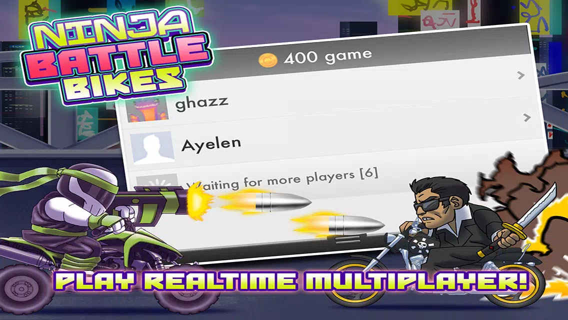 Ninja Battle Bikes - Epic Warrior Showdown Free Racer Game Ekran Görüntüleri