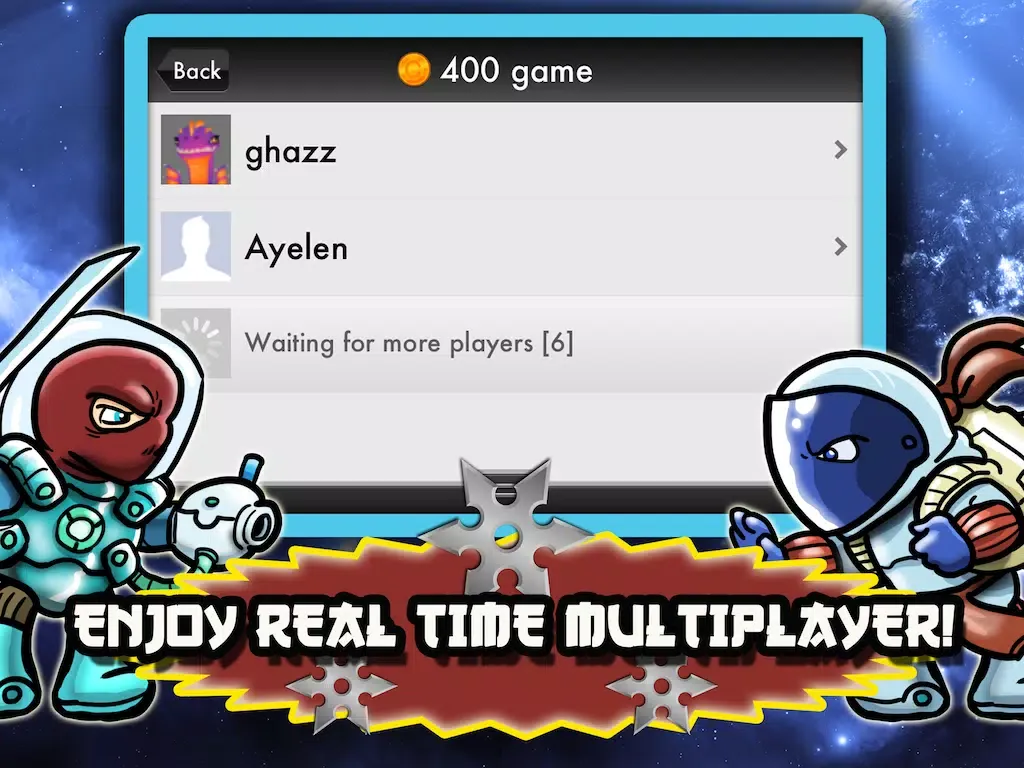 Ninjas Vs. Zombies in Space! - A Defense Running Game Free iPad 스크린샷