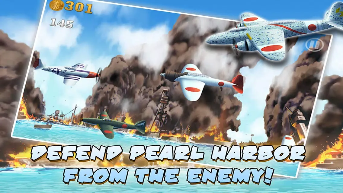 Capturas de pantalla de Pearl Harbor Ace Dog Fighter - Free Fighter Plane Combat Shooter Game