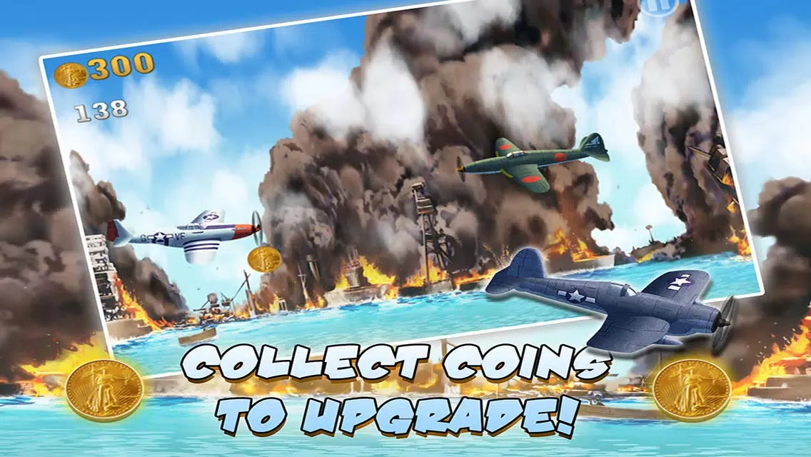 Capturas de pantalla de Pearl Harbor Ace Dog Fighter - Free Fighter Plane Combat Shooter Game