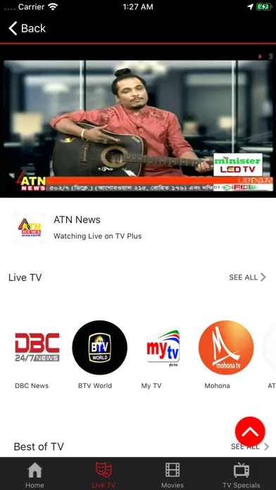 Zrzuty ekranu Robi TV+
