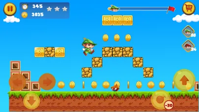 Captures d'écran de Robin Jungle World -Jump N Run