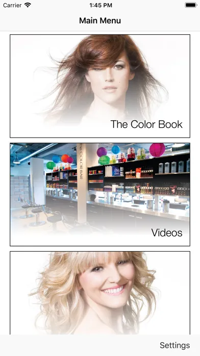 Tangkapan layar The Color System