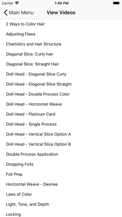 Tangkapan layar The Color System